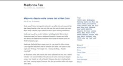 Desktop Screenshot of madonna-fan.org